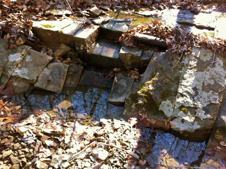 Joints at knickpoint